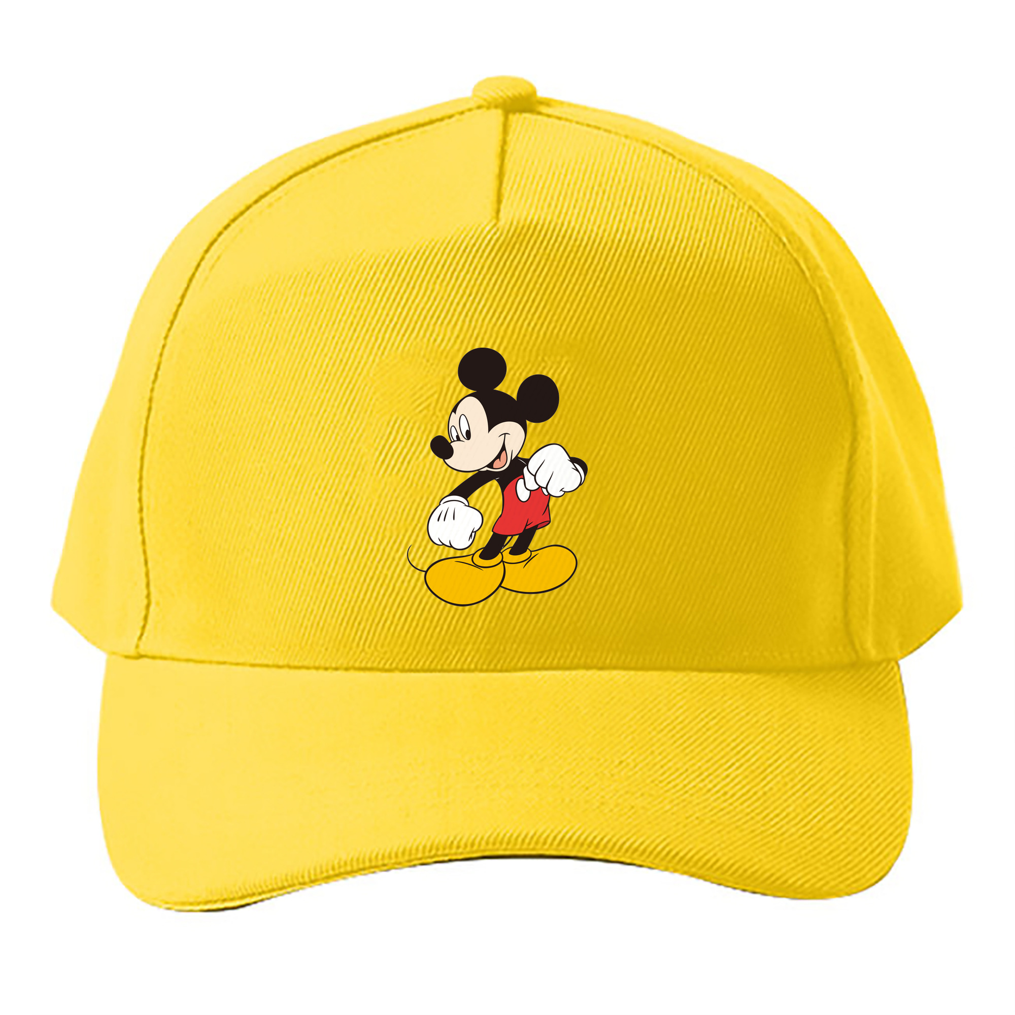 （画像用） ミッキーマウス Mickey Mouse ベースボールキャップ 綿100％ 男女兼用 帽子 スポーツ